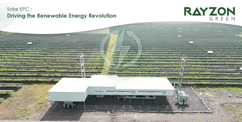 Rayzon Green leading the renewable energy revolution with cutting-edge solar EPC services and high-efficiency solar panel installations.